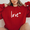 Love Heart Couple Her Love Valentines Shirt XOXO Hodie T-Shirts, Hoodie, Sweatshirt