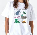Love the unloved Funny Meme Graphic Tees T-Shirt Retro Design Relaxed Fit Unisex Streetwear Style Recycled Cotton Graphic...