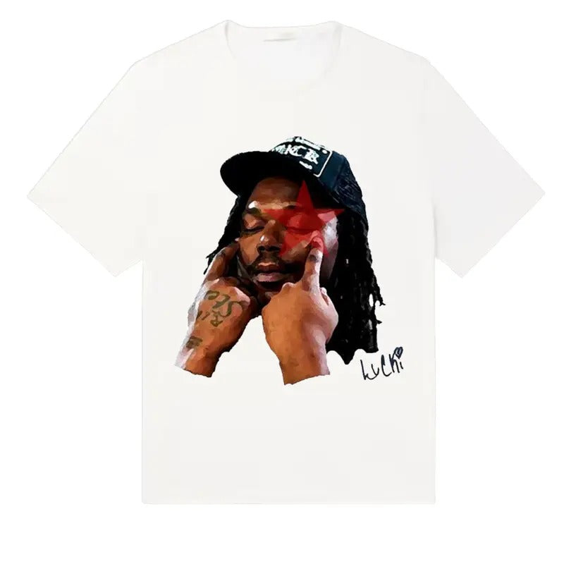 Lucci Star Red Rapper Your Next GoTo Tee Shirt Menswear Top Hoodie, Sweatshirt | GrindPrints.com