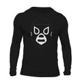 Lucha Libre Mexicana: El Santo Long Sleeve Men's T-Shirt Hoodie, Sweatshirt | GrindPrints.com