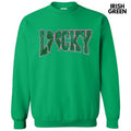 Lucky Bow Sequin Patch Sweatshirt T-Shirts, Hoodie | GrindPrints.com