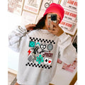 Lucky Cowgirl Crew Sweatshirt, Graphic Crewneck shirt, cowgirl outfits, western clothing, western tops outfits women,...