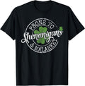Lucky Family Clothes Saint Paddy's Day Apparel Prone To Shenanigans & Malarkey Fun Clovers St Patrick's Day T-Shirt |...