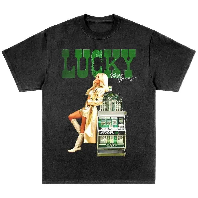 Lucky Girl Album Tee, Megan Moroney Graphic Concert Song Tshirt, Sweatshirt, Hoodie, Comfort Colors, Unisex Shirt, Top...