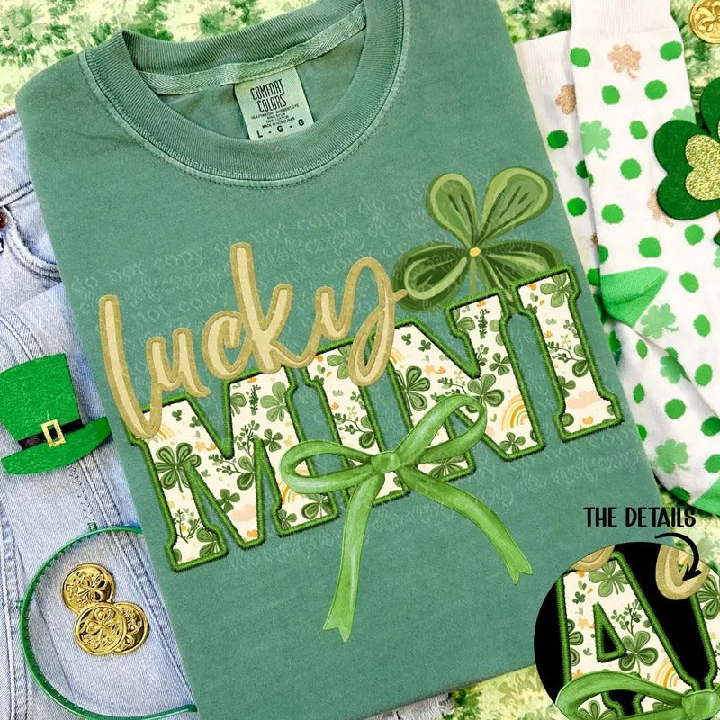 Lucky Mini DTF Transfers - THIS IS NOT A SHIRT Hoodie, Sweatshirt | GrindPrints.com