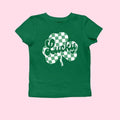 Lucky Shamrock Baby Tee, Lucky, St Patrick's Day , Lucky, Clover, Shamrock, Y2K 2000's Style, Streetwear Style1 Hoodie,...