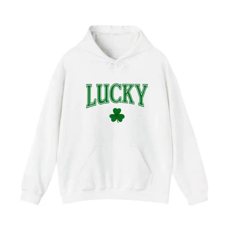 Lucky St Patrick'S Day Clover Shamrock Lucky Long Sleeve T-Shirts, Hoodie, Sweatshirt