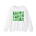 Lucky St Patrick's Day Clover Shamrock Lucky Sweatshirt, St Patrick's Day Sweatshirt, St. Patrick's Day Gift, Irish...