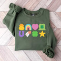 Lucky St Patricks Day Shirt, St Patrick's Day Sweatshirt, Lucky Charm Sweatshirt, Irish Day Sweatshirt, Lucky Shamrocks...