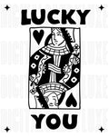 Lucky You Print, Trendy Wall Art, Retro Print, Dorm Decor, Aesthetic Print, Preppy Poster, Gallery Wall Art Prints,...
