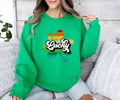 Lucky shamrock Crewneck Sweatshirt T-Shirts, Hoodie | GrindPrints.com