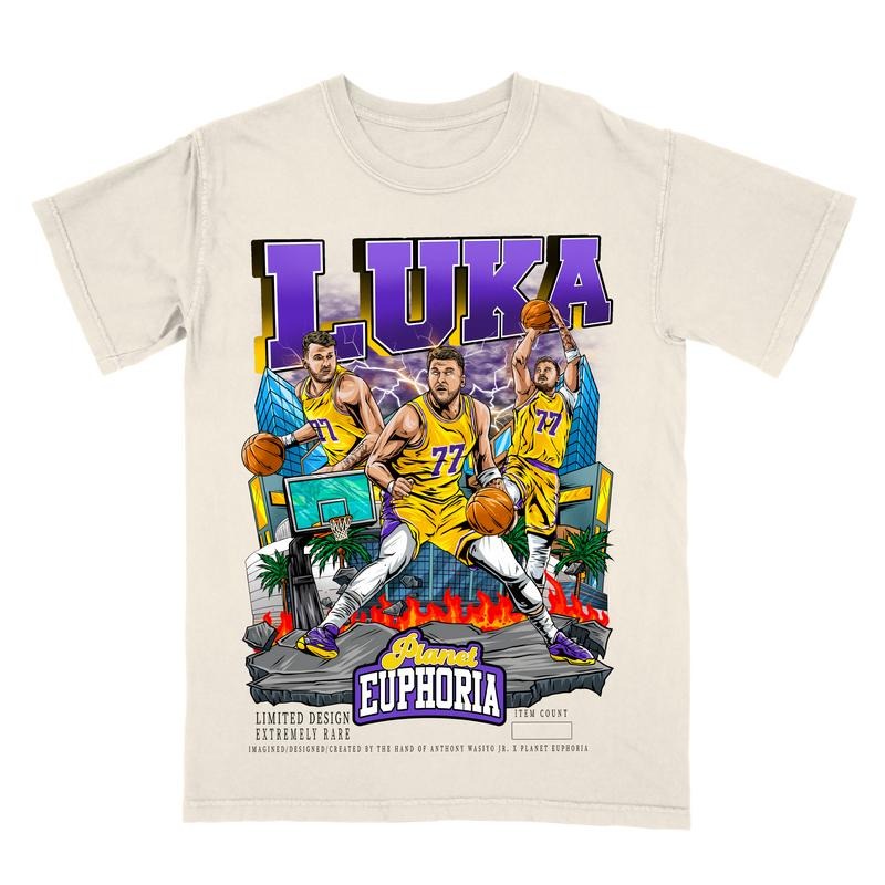Luka Doncic V3 Tee Gift For Fan - Men's Casual T-shirt - Menswear Hoodie, Sweatshirt | GrindPrints.com