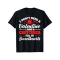 Lunch Lady Valentine Sweethearts Cafeteria Worker T-ShirtMens Casual Print Tee Shirt - 180g Fabric Weight 100% Pure...