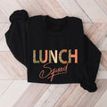 Lunch Squad Sweatshirt, Matching Lunch Lady Sweater, Cafeteria Worker Gift Hoodie, Leopard Lunch Squad Sweatshirt, School...