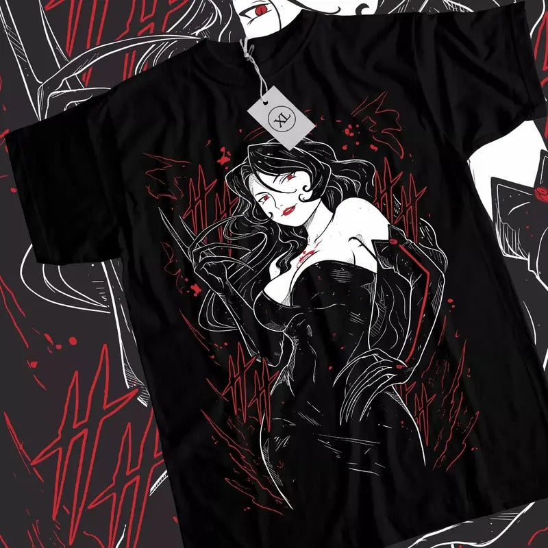 Lust T-Shirt Fullmetal Alchemist FMA Roy Girl Anime Graphic Unisex T-shirt Hoodie, Sweatshirt | GrindPrints.com