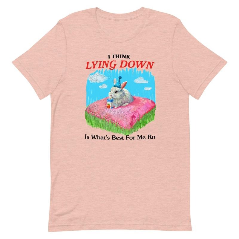 Lying Down Unisex t-shirt Hoodie, Sweatshirt | GrindPrints.com