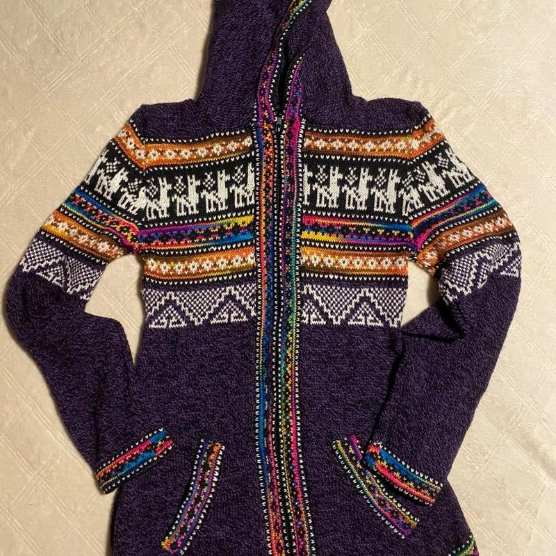 Sueter peruano for women size S/M Cotton Casual T-Shirts, Hoodie, Sweatshirt | GrindPrints.com