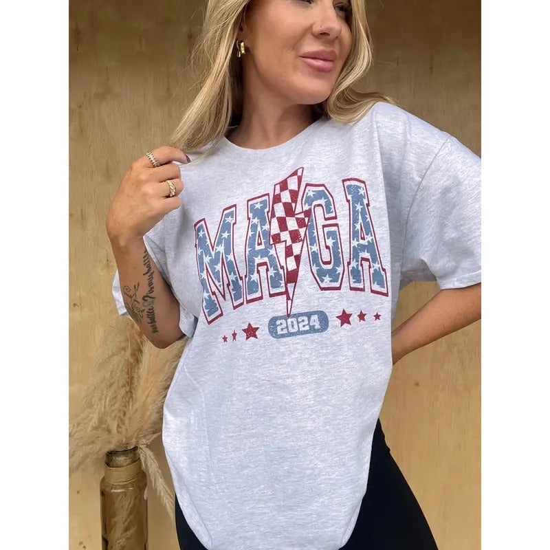 MAGA Graphic Top T-Shirts, Hoodie, Sweatshirt | GrindPrints.com