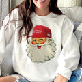 MAGA Santa Sweatshirt Trump Santa Clause Sweatshirt Make America Great Christmas Pullover T-Shirts, Hoodie | GrindPrints.com