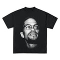 MALCOLM X JUMBO GRAPHIC BOOTLEG T-SHIRT - STREETWEAR Hoodie, Sweatshirt | GrindPrints.com