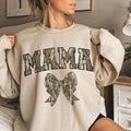 MAMA Camo Coquette Bow Sweater, Dove Season Shirt, Mom Camo Bow T-Shirt, Hunting Coquette Bow Sweatshirt, Camo Dude,...
