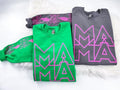 MAMA Sleeve Prints Womenswear Comfy Tops T-Shirts, Hoodie, Sweatshirt