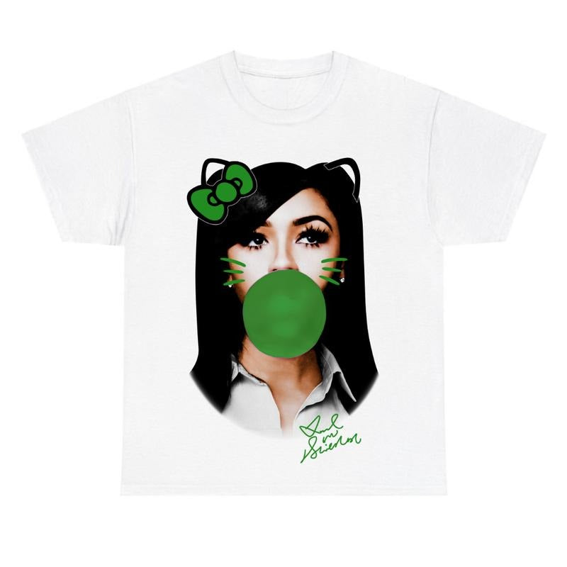 MARIAH SCIENTIST Green Kitty BUBBLE GUM T-Shirts, Hoodie, Sweatshirt