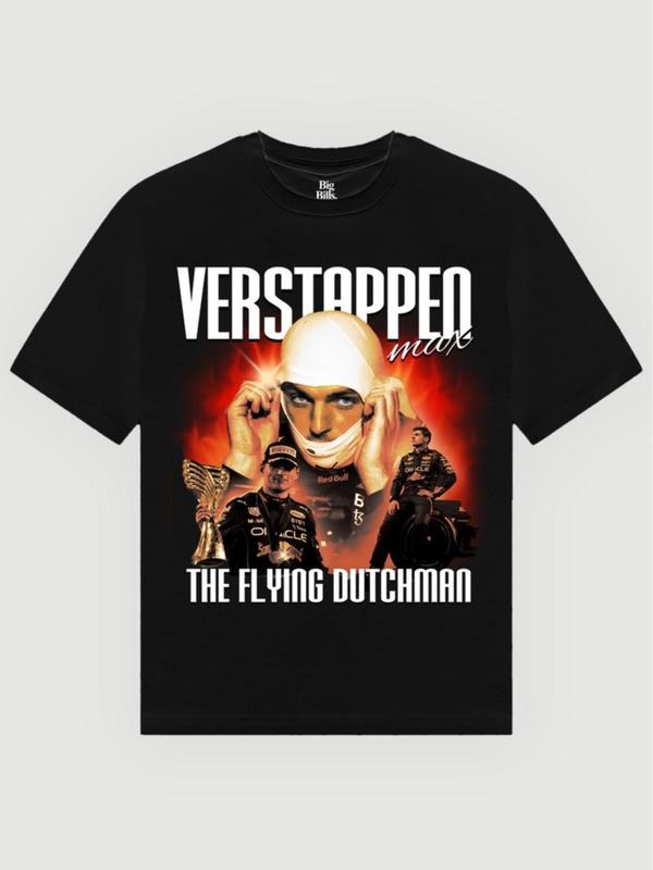 MAX VERSTAPPEN Vintage Graphic T-shirt, T-shirt for men & Women, Graphic Tee, Womenswear Cotton Top Shortsleeve Hoodie,...