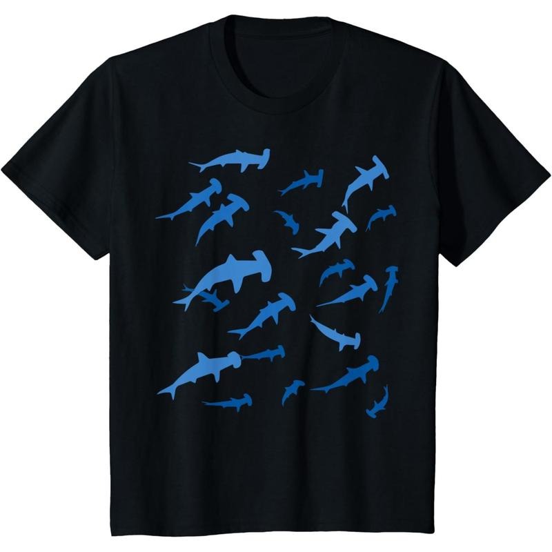 MEN Hammerhead Shark T-Shirt T-Shirt made in usa Hoodie, Sweatshirt | GrindPrints.com