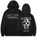 MF D0om Madlib Madvillain Metal Mask Graphic 2-Sided Hoodie All Caps When You The Illest Villain Hoodies Male Hip Hop...