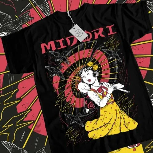 MIDORI THE CAMELLIA GIRL T-shirt Shojo Tsubaki Suehiro Maruo Anime Tee All Size Hoodie, Sweatshirt | GrindPrints.com