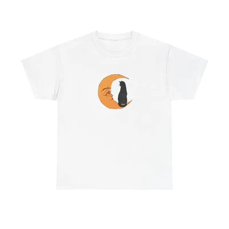 MOON CAT SHIRT Hoodie, Sweatshirt | GrindPrints.com