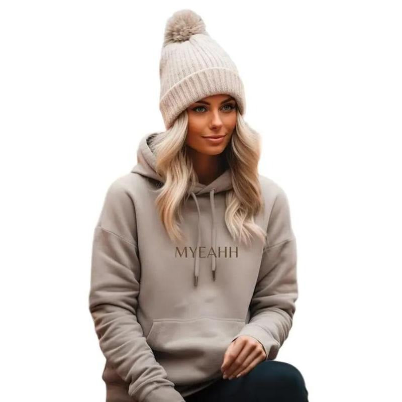 MYEAHH Simple Statement Hoodie for Valantines Day Gift for Women T-Shirts, Sweatshirt | GrindPrints.com