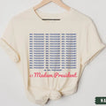 Madam President 2024 Election Shirt, Womens Vote Shirt, Democrat Voting, Presidential Election Political Candidate...