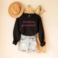 Madam President Sweatshirt, Democrat Rally Sweater, Support Kamala Harris Gift, First Female President Crewneck T-Shirts,...