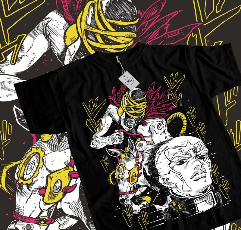 Made in Heaven T-Shirt S-4XL JoJo's Bizarre Adventure Tshirt,Anime Shirt,Manga Tee Hoodie, Sweatshirt | GrindPrints.com