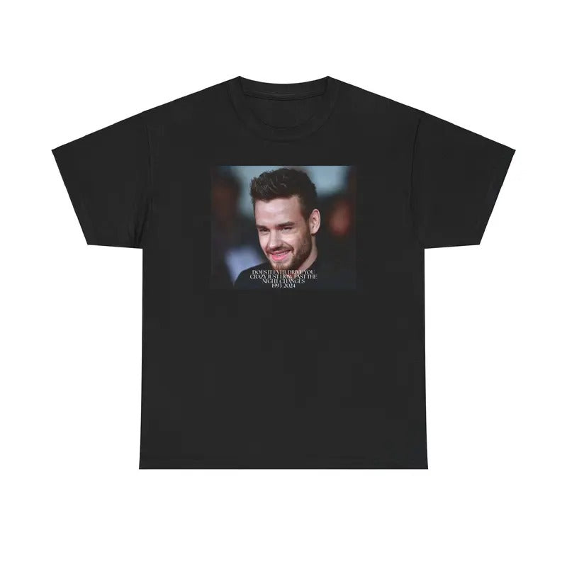 Made to order* Liam Payne Night Change Tribute Tee Hoodie, Sweatshirt | GrindPrints.com