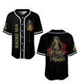 Madre Mia Baseball Jersey, Virgen de Guadalupe Mexico Jersey Summer Jersey for Men and Women, Baseball Jersey Style...