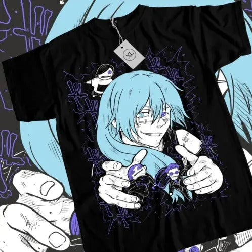 Mahito T-Shirt Jujutsu Kaisen Gojo Girl Anime Horror Manga Black Shirt All Size Hoodie, Sweatshirt | GrindPrints.com