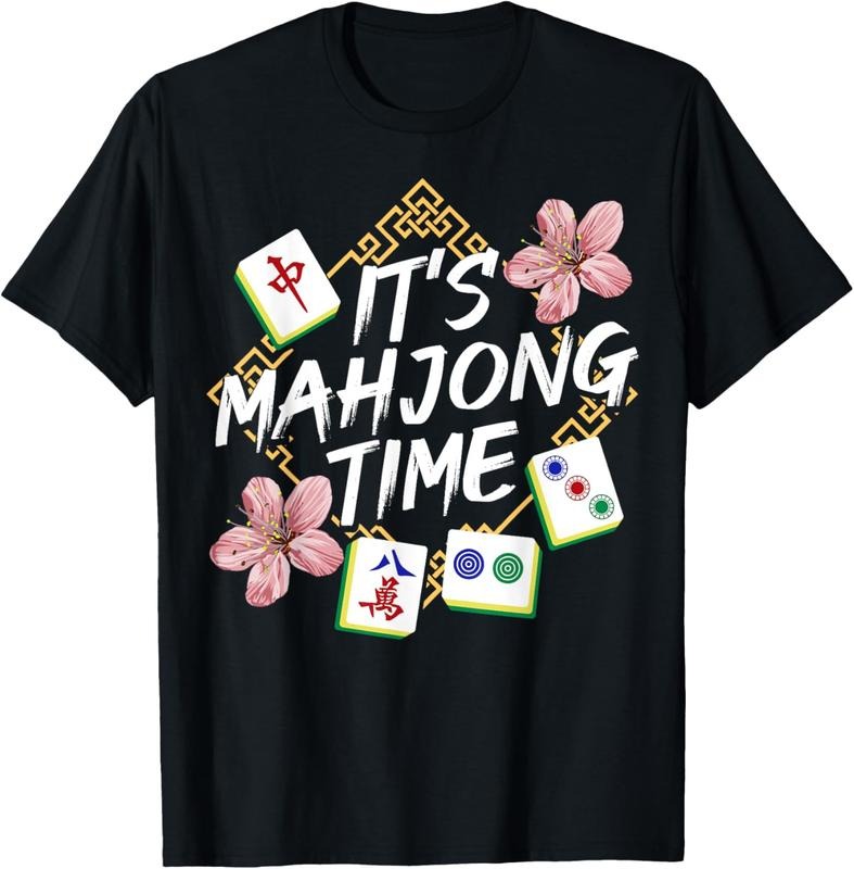 Mahjong Chinese Mahjong Player T-Shirt Hoodie, Sweatshirt | GrindPrints.com
