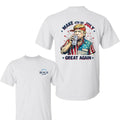 Make 4th of July Great Again T- Shirt, Patriotic Trump & Busch Light Graphic Tee, Independence Day, Maga Trump Shirt,...