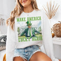Make America Lucky Again Shirt Funny Trump St Patrick Day Trump Shirt T-Shirts, Hoodie, Sweatshirt