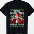 Make Christmas Great Again D. Trump American President T-shirt- unisex t shirt Womenswear Hoodie, Sweatshirt