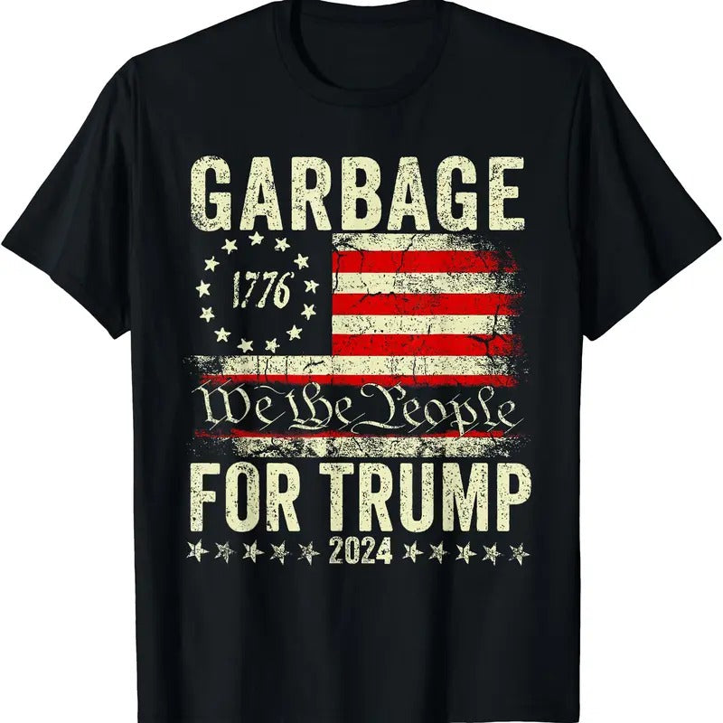 Make Garbage Great Again Garbage Trump 2024 T-Shirts, Hoodie, Sweatshirt