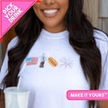 Make It Yours 'All-American Cookout' T-Shirt Hoodie, Sweatshirt | GrindPrints.com