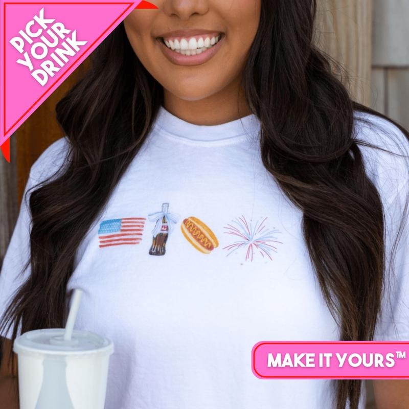 Make It Yours 'All-American Cookout' T-Shirt Hoodie, Sweatshirt | GrindPrints.com