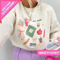 Make It Yours 'Teacher Classroom Essentials' Sweatshirt - Add YOUR Name! T-Shirts, Hoodie | GrindPrints.com