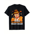 Make Thanksgiving Great Again" Funny Trump T-Shirt