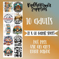 Making Memories DTF Transfer Gang Sheet, 22 x 60 T-Shirts, Hoodie, Sweatshirt | GrindPrints.com