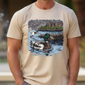Mallard Duck Hungting Camo Shirt, Full Sizes, Full Colors, Unisex Tee Hoodie, Sweatshirt | GrindPrints.com